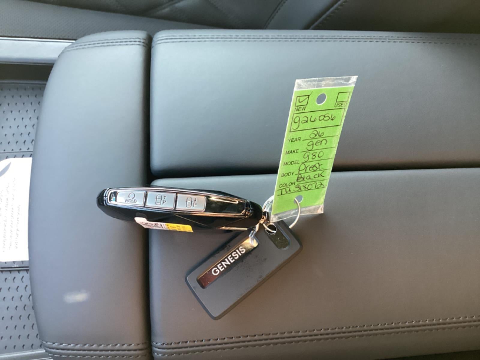 2026 Genesis G80 3.5T Prestige Black